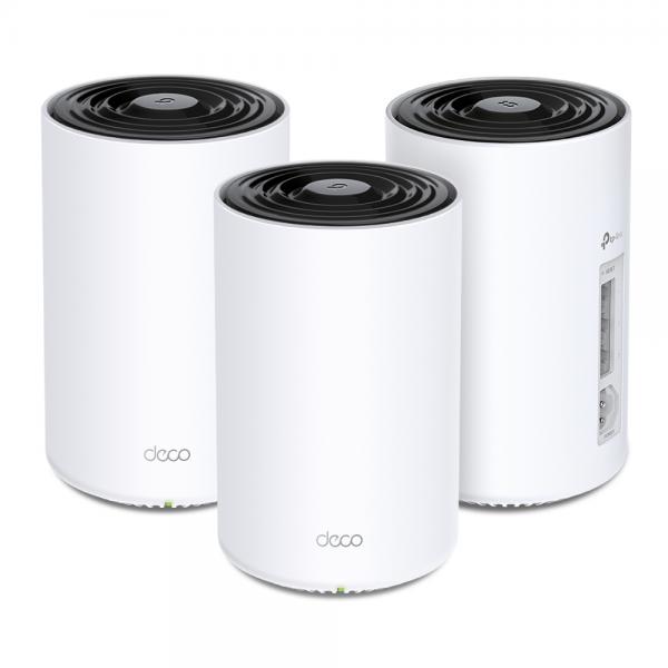 TP-Link Deco PX50[3-pack] Dual-band [2.4 GHz/5 GHz] Wi-Fi 6 [802.11ax] Bianco 1 Interno (TP-LINK AX3000 +G1500 WH PL WIFI 6 SYS)