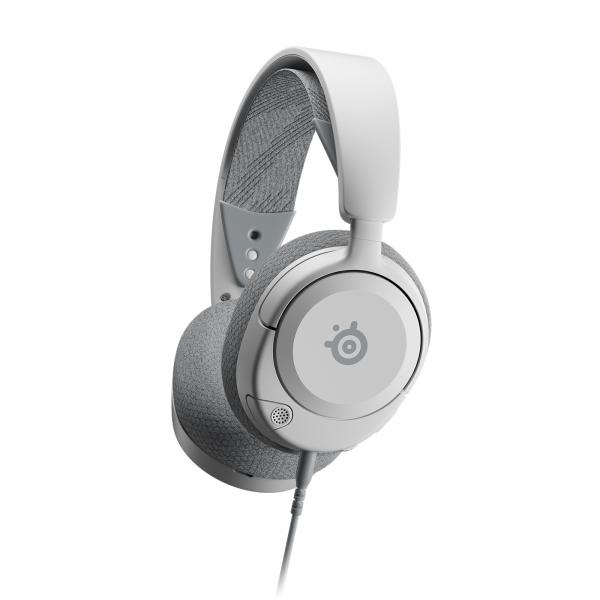 Steelseries Arctis Nova 1P Auricolare Cablato A Padiglione Gaming Bianco (SteelSeries Arctis Nova 1P Gaming Head)