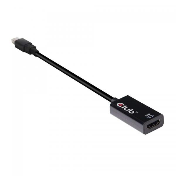 CLUB3D Mini DisplayPort 1.4 to HDMI 2.0b HDR Active Adapter (Mini DP 1.4 to HDMI 2.0a - HDR Acti - Warranty: 12M)