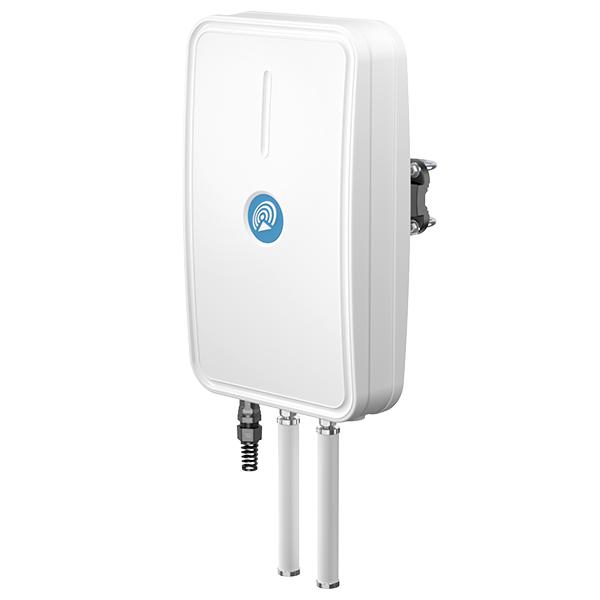 QuWireless AX50MO antenna di rete Antenna omnidirezionale PoE/LAN 4 dBi (QuWireless QuMax Omni LTE 5G WiFi GPS Antenna for Teltonika RUTX50 - AX50MO)