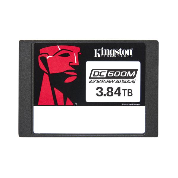 Kingston Technology Drive SSD SATA di classe enterprise DC600M [impiego misto] 2,5 3840G (KINGSTON 3.84TB DC600M 2.5inch SATA3 S)