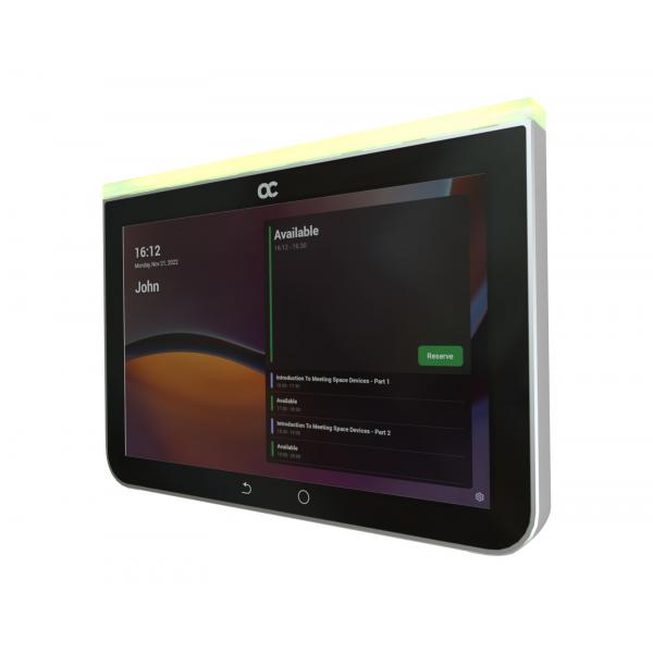 AudioCodes RX PANEL Touch Scheduler for Microsoft T Sistema di gestione del servizio di videoconferenza Nero (RX-PANEL TOUCH SCHEDULER - MS TEAMS ROOMS)