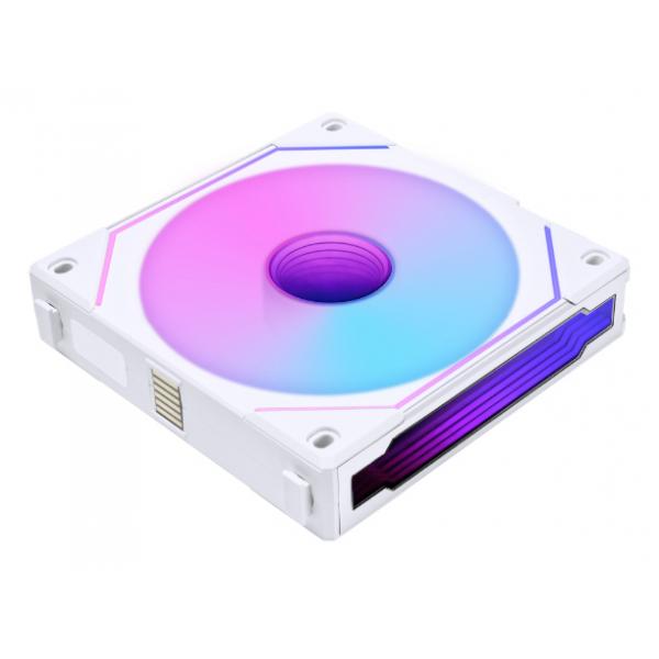 Lian Li UF-RSLIN120-1W sistema di raffreddamento per computer Case per computer Ventilatore 12 cm Bianco 1 pz (Lian Li UNI SL120 INF Reverse Blade Addressable RGB White 120mm Fan)