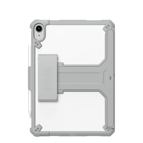 Urban Armor Gear Scout Healthcare 27,7 cm [10.9] Cover Grigio, Bianco (UAG Scout Healtcare Series Case for iPad 10.9 [10th Gen, 2022] - Scout w HS & KS Healthcare White/Gray - Back cover for tablet -