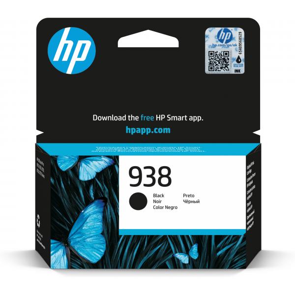 HP Cartuccia di inchiostro nero originale 938 (HP 938 - sort - original - bl?kpatron)