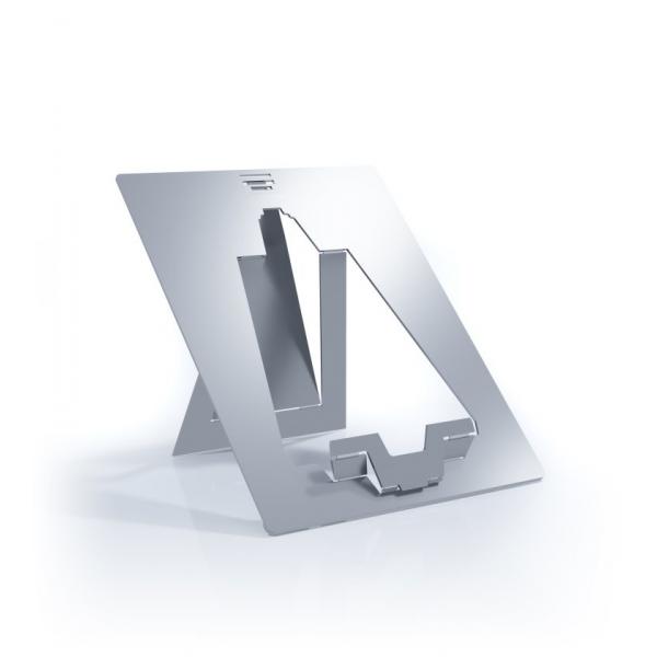 STANDIVARIUS Ergo Know-Me Supporto per computer portatile Alluminio, Argento 43,2 cm [17] (Ultra-light Laptop Stand - Natural Aluminium)