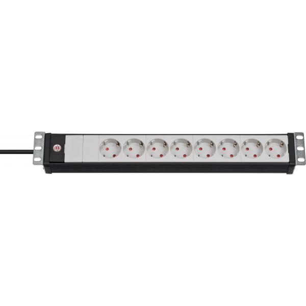 Brennenstuhl 1156057028 unità di distribuzione dell'energia [PDU] Nero, Grigio (1156057028)