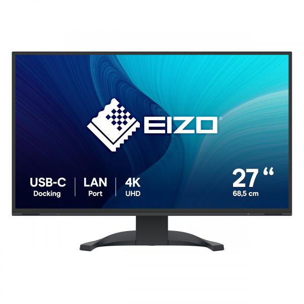 EIZO FlexScan EV2740X-BK Monitor PC 68,6 cm [27] 3840 x 2160 Pixel 4K Ultra HD LCD Nero (EV2740 27 4k Widescreen IPS EV2740X-BK)