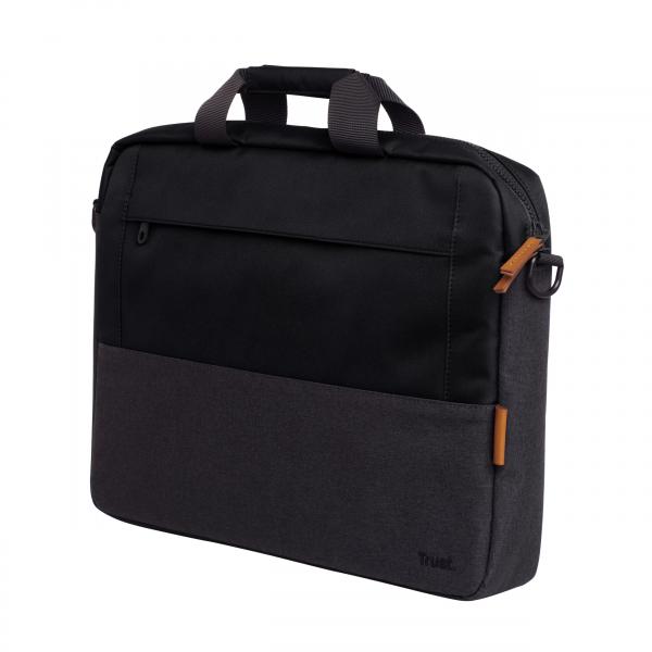 Trust Lisboa 40,6 cm [16] Valigetta ventiquattrore Nero (LISBOA 16 LAPTOP BAG - BLACK)