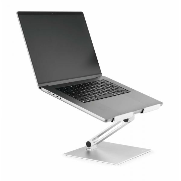Durable 505023 supporto per personal communication Supporto passivo Computer portatile Argento (Durable Laptop Stand Rise)