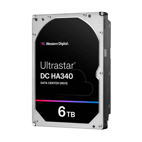 Western Digital 0B47077 disco rigido interno 6 TB 7200 Giri/min 3.5 SATA (WD Ultrastar DC HA340 WUS721206BLE6L4)