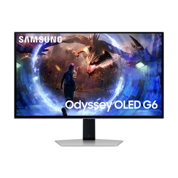 Samsung Monitor Gaming Odyssey OLED G6 da 27'' (Samsung Odyssey OLED G6 S27DG600SU sk? LEADTIME6DAYS:leadtime of 6 days)