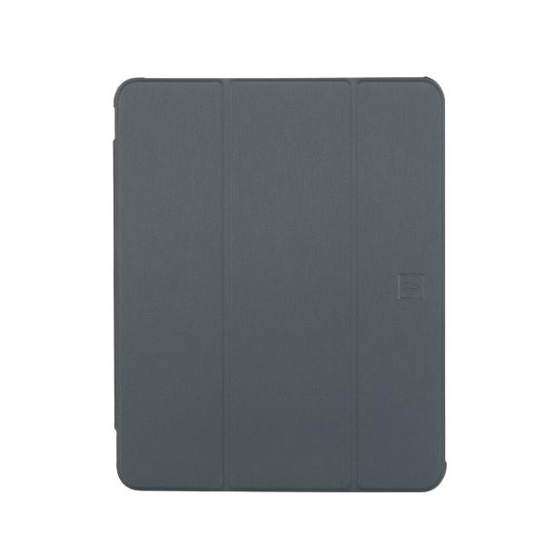Tucano IPDA13M2ST-BBK custodia per tablet 33 cm [13] Custodia a libro Grigio (SATIN TABLETHUELLE BLUE BLACK - APPLE IPAD AIR 13 M2)