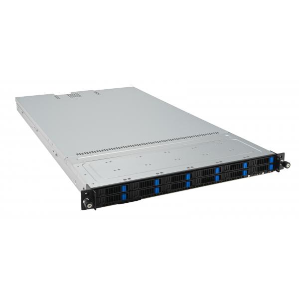 ASUS RS500A-E12-RS12U Socket SP5 Rack [1U] Grigio (RS500A-E12-RS12U/1G/1.6kW/12NVMe/OCP/GPU)