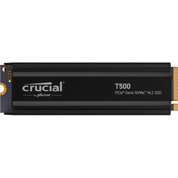 Crucial T500 4 TB M.2 PCI Express 4.0 NVMe (Crucial T500 with heatsink 4TB PCIe)