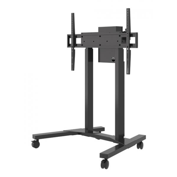 B-Tech BT8558 2,54 m [100] Nero (BT8558/B - Momentum E-Lift Motorised Height Adjustable Flat Screen Trolley)
