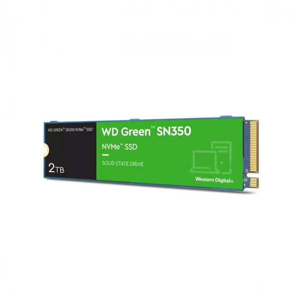 Western Digital Green WDS200T3G0C 2 TB M.2 PCI Express NVMe QLC (Green Wds200T3G0C 2 Tb M.2 - Pci Express Nvme Qlc - Warranty: 12M)