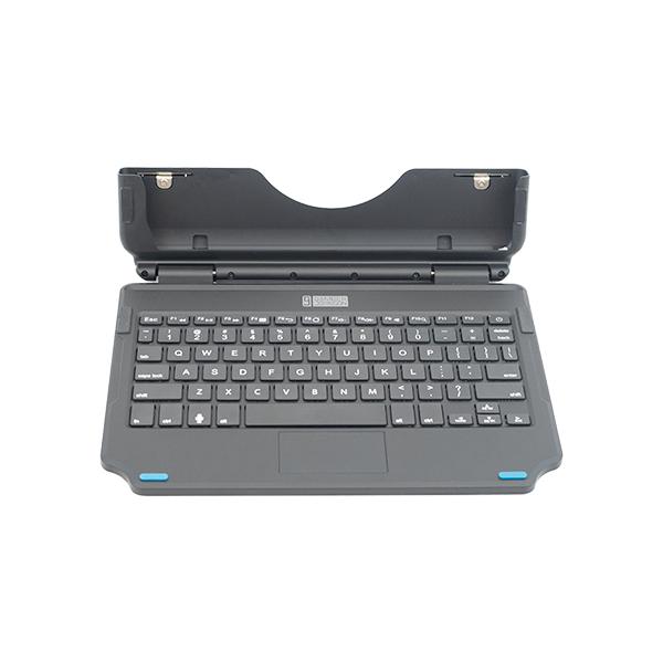 Gamber-Johnson 7160-1872-00 tastiera per dispositivo mobile QWERTY Inglese US Pin Pogo Nero (SAMSUNG TAB ACTIVE4/ACTIVE4 PRO - SLIM ATTACHABLE KEYBOARD)