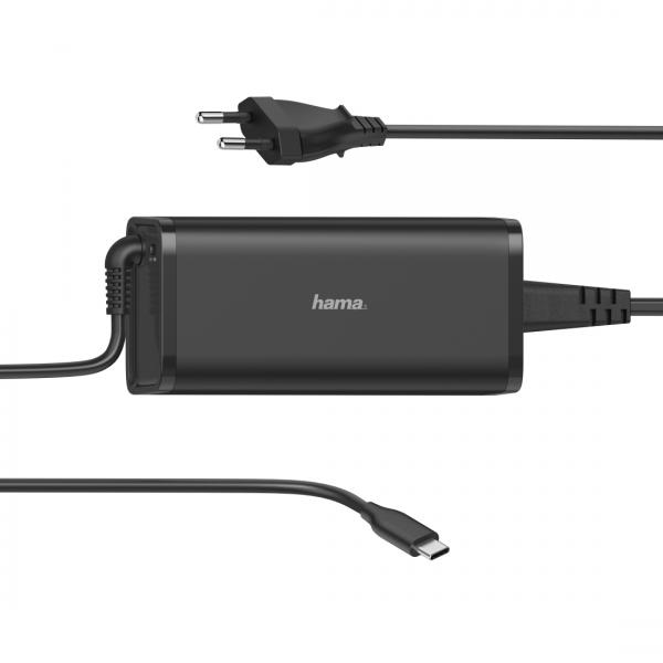 Hama 00200007 Caricabatterie per dispositivi mobili Computer portatile, Console portatile, Smartphone, Tablet Nero AC Interno (Hama 00200007 oplader til mobil enhed)