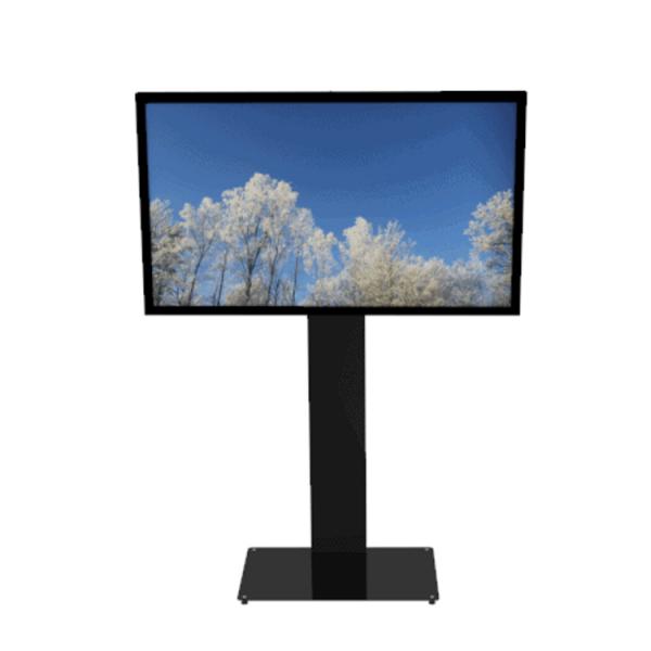 HI-ND FS0000-5001-02 Floo rstand 43 55 Universal B Nero Universale Supporto multimediale (HI-ND Floorstand Glass Universal 49-)