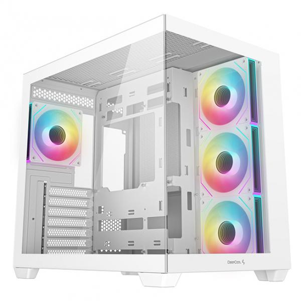 DeepCool CG530 4F WH Midi Tower Bianco (DeepCool CG530 4F WH Midi Tower White)