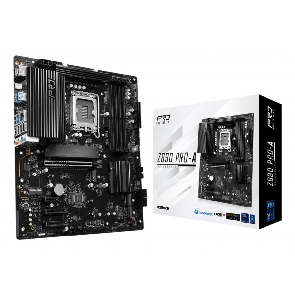 Asrock Z890 Pro-A Intel Z890 LGA 1851 [Socket V1] ATX (ASRock - bundkort)