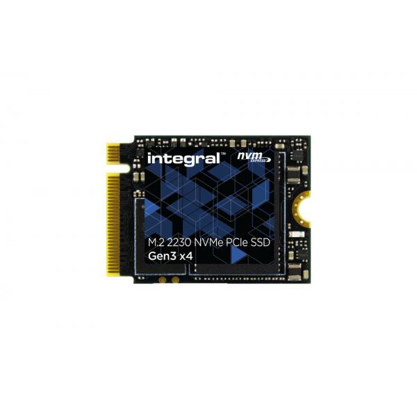 Integral SDBPTPZ-512G-IN drives allo stato solido 512 GB M.2 PCI Express 3.0 NVMe TLC (512GB SSD M.2 2230 NVME 1.3 PCIe Gen3 x4 R-3400MBs W-2400MBs TBW 360 INTEGRAL [single-sided chips])