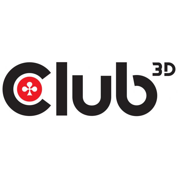 CLUB3D CAC-1188 cavo e adattatore video 0,09 m Mini DisplayPort HDMI Nero (Mini Displayport 1.4 To Hdmi - 8K60Hz MF Adapter - Warranty: 12M)
