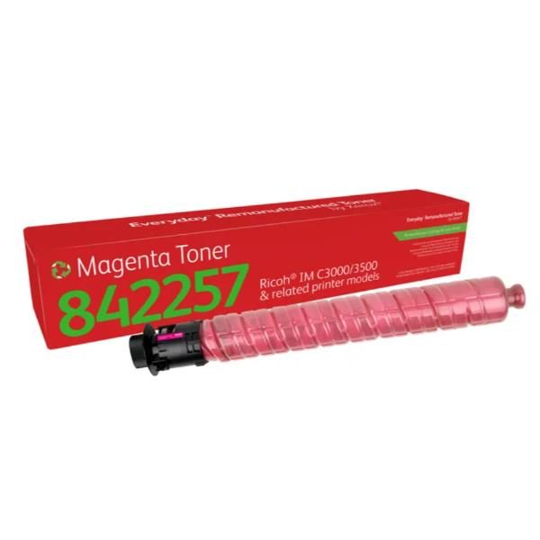 Toner rigenerato Everyday™ di Xerox Magenta compatibile con Ricoh 842257, Capacità standard (EVERYDAY REMANUFACTURED TONER - MAGENTA REPL. RICOH 842257)