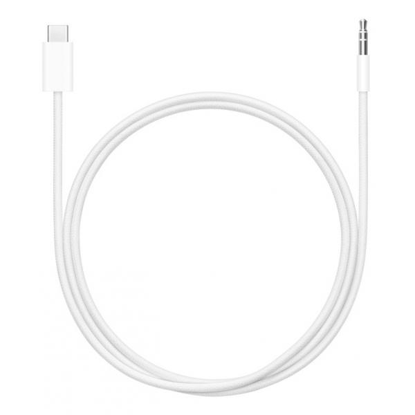 Apple MDV84ZM/A cavo audio 1,2 m 3.5mm USB tipo-C Bianco (Apple USB-C til hovedtelefon jackstika)
