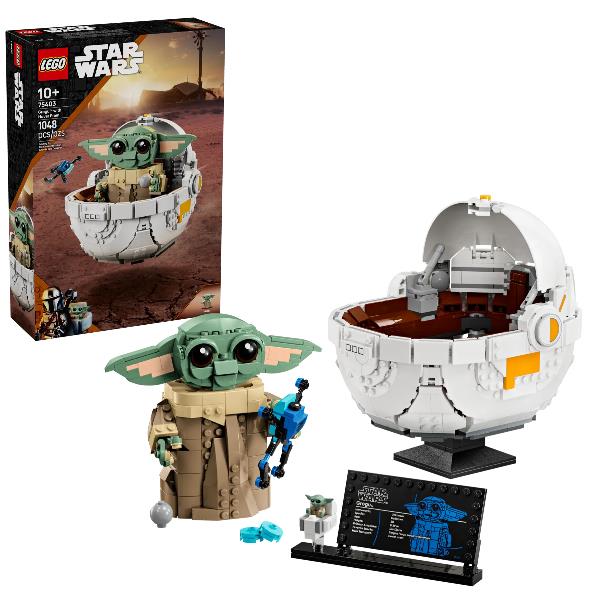 LEGO Star Wars Grogu in seiner Repulso