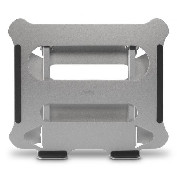 Hama Alu Supporto per computer portatile Argento 39,6 cm [15.6] (ALU LAPTOP STAND TILTING 40CM SILVER)