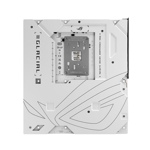 ASUS ROG CROSSHAIR X870E GLACIAL AMD X870E Socket AM5 ATX esteso (ASUS AM5 ROG CROSSHAIR X870E GLACIAL)