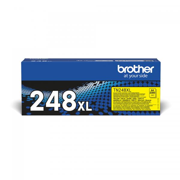 Brother TN-248XLY cartuccia toner 1 pz Originale Giallo (Toner Cartridge 1 Pc[S] - Original Yellow - Warranty: 12M)