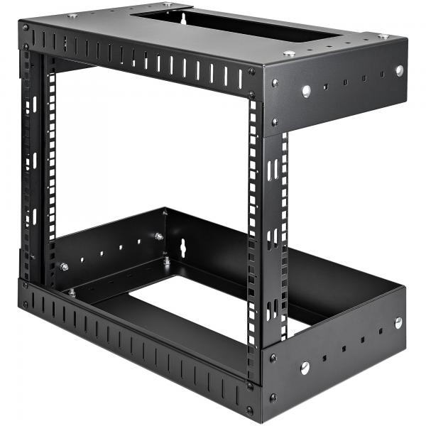 StarTech.com Rack 8U a giorno per montaggio attrezzature a parete - Profondità regolabile (8U OPEN FRAME WALL MOUNT EQUIPMENT R)