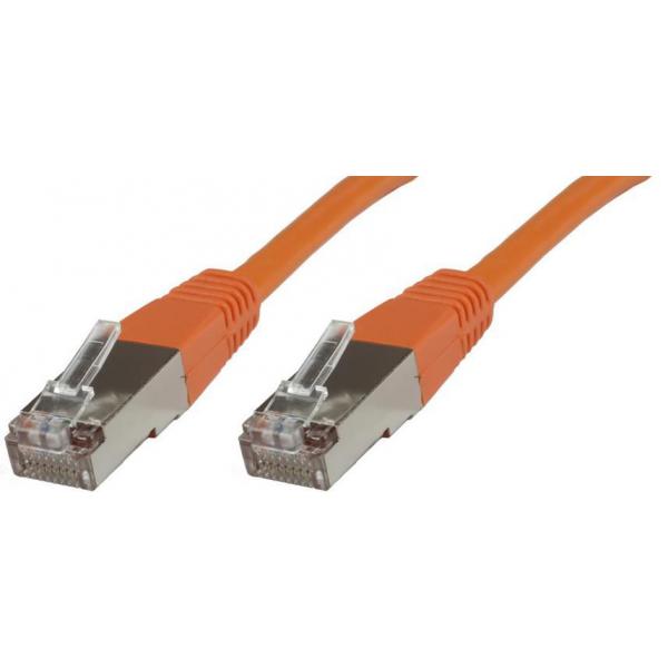 Microconnect SSTP620O cavo di rete Arancione 20 m Cat6 S/FTP [S-STP] (S/FTP CAT6 20m Orange LSZH - PiMF [Pairs in metal foil] - 4x2xAWG 27, CU - Warranty: 300M)