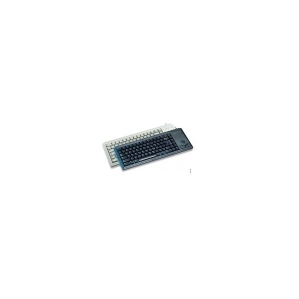 CHERRY G84-4400 tastiera Universale USB QWERTY Inglese US Nero (CHERRY G84-4400 TRACKBALL - KEYBOARD US-ENGLISH) - Versione Tedesca