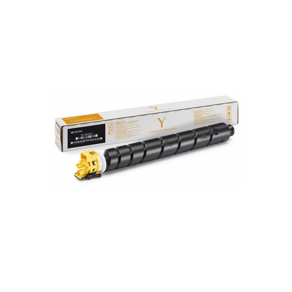 KYOCERA TK-8335Y cartuccia toner 1 pz Originale Giallo (OEM Kyocera TK8335Y Yellow 15000 Pages Original Toner 1T02RLANL0)