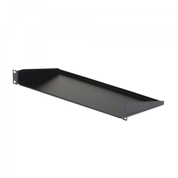 StarTech.com Ripiano universale per montaggio a rack fisso profondità 7 1U – 15kg (1U SERVER RACK SHELF UNIVERSAL - NETWORK EQUIPMENT CABINET SHELF)
