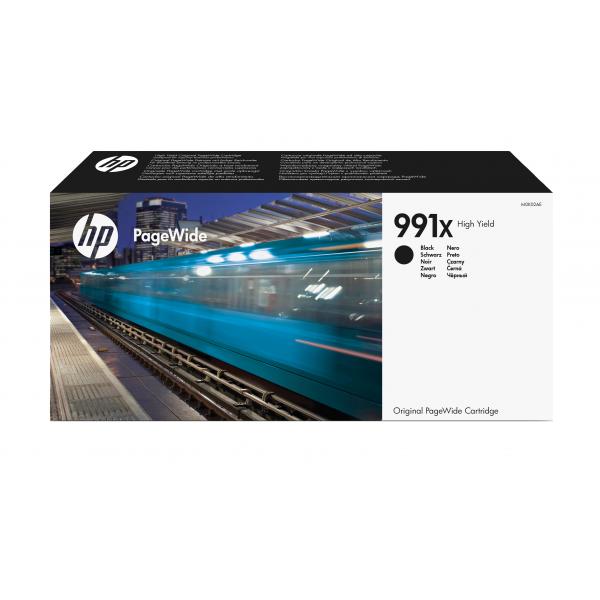 HP Cartuccia originale nero ad alta capacità 991X PageWide (OEM HP M0K02AE 991X Ink cart black 20K for HP PageWide 77740 77750 Pro MFP 772)