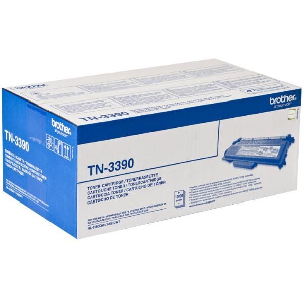 Brother TN-3390 cartuccia toner 1 pz Originale Nero (Toner Brother TN-3390 [12.000 Seiten] black)
