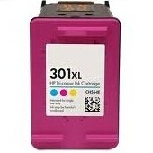 (Compatibile)CH564EE Cartuccia rigenerata per HP 301XL colori visualizza livello inchiostro 350pag.