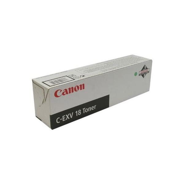 Canon Toner C-EVX 18 for iR1018/iR1022 Black cartuccia toner 1 pz Originale Nero (OEM Canon 0386B002AA IR1018/1022 Black Toner CEXV18)