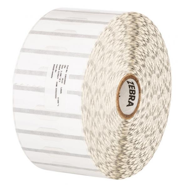 Zebra 8000D Jewelry Label Bianco Etichetta per stampante autoadesiva (8000D JEWELRY 56X13MM W/O FLAPS - 3510 LBL/ROLL C-25MM BOX OF 6)