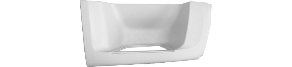 PEDANA SALITA DESTRA IN ABS BIANCO - DAF - XF 105 - 1642683