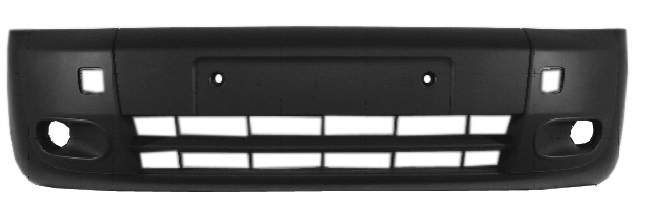 PARAURTI ANTERIORE GRIGIO CON FORI FENDINEBBIA - FORD - Tourneo-Connect 2006 - 1470568 - 1502357