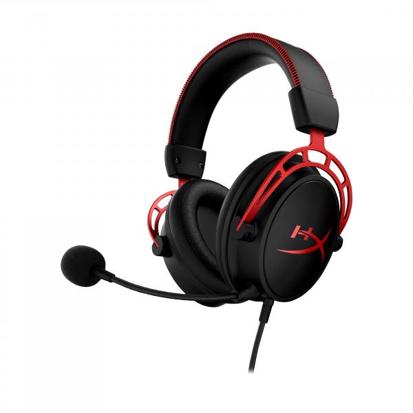 Hyperx Cloud Alpha - Gaming - Headset [Black-Red] Wired - Head-Band Black, Red - Warranty: 12M
