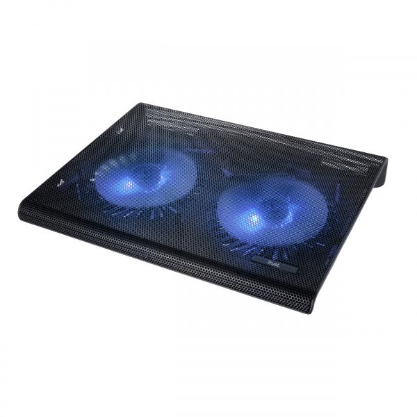 Trust 20104 base di raffreddamento per laptop 43,9 cm [17.3] Nero (TRUST - 20104 Azul Laptop cooling stand with dual fans)