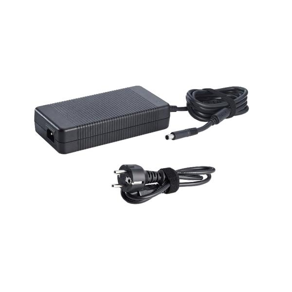 DELL 450-18975 adattatore e invertitore Interno 330 W Nero (330-Watt AC Adapter - with 2 Meter European Power - Cord - Warranty: 12M)