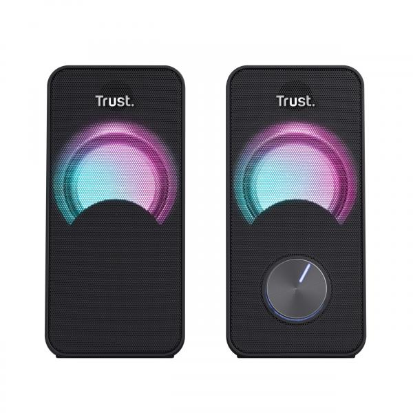 Trust Arys Nero Cablato 6 W (ARYS COMPACT 2.0 SPEAKER RGB 23120)